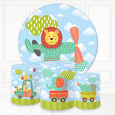 Aperturee Safari With Different Transport Round Backdrop Kit